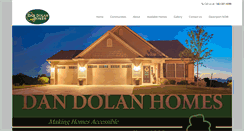 Desktop Screenshot of dandolanhomes.com